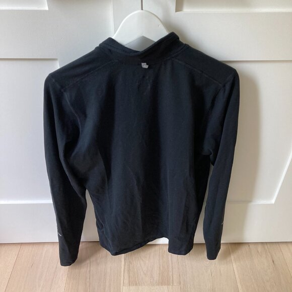 Nike black Dri-FIT running sweatshirt size M - Picture 2 of 3